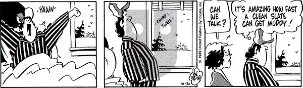 Rose is Rose on Monday October 30, 1989 Comic Strip