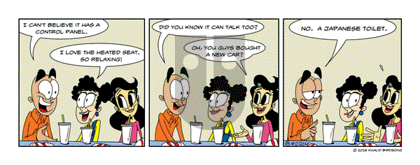 Little Fried Chicken and Sushi on Monday September 30, 2024 Comic Strip