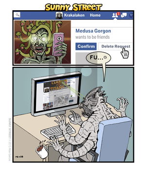 Sunny Street on Monday November 30, 2015 Comic Strip