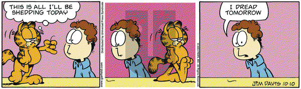 Garfield on Thursday October 10, 2002 Comic Strip