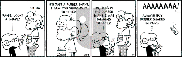 FoxTrot on Monday August 9, 2004 Comic Strip