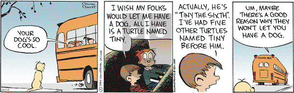 Red and Rover on Monday October 17, 2011 Comic Strip