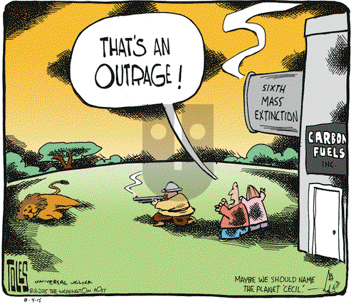 Tom Toles on Tuesday August 4, 2015 Comic Strip