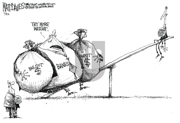Matt Davies on Sunday November 22, 2009 Comic Strip