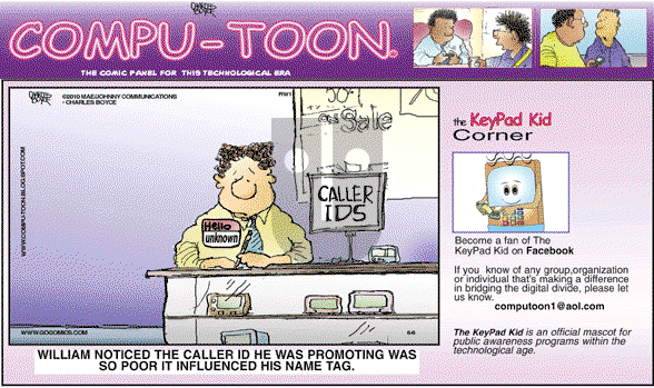 Compu-toon on Sunday June 6, 2010 Comic Strip