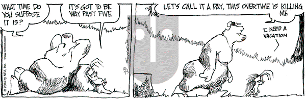 The Grizzwells on Friday October 15, 2004 Comic Strip