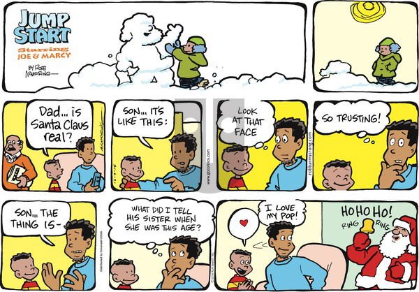 JumpStart on Sunday December 7, 2014 Comic Strip