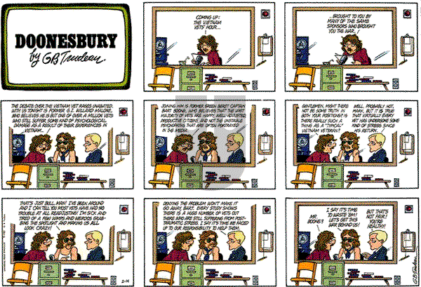 Doonesbury on Wednesday August 19, 1987 Comic Strip