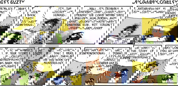 Get Fuzzy on Sunday January 31, 2010 Comic Strip