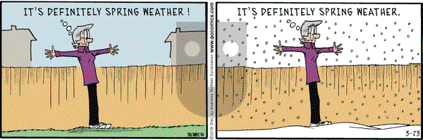 Grand Avenue on Saturday March 23, 2019 Comic Strip