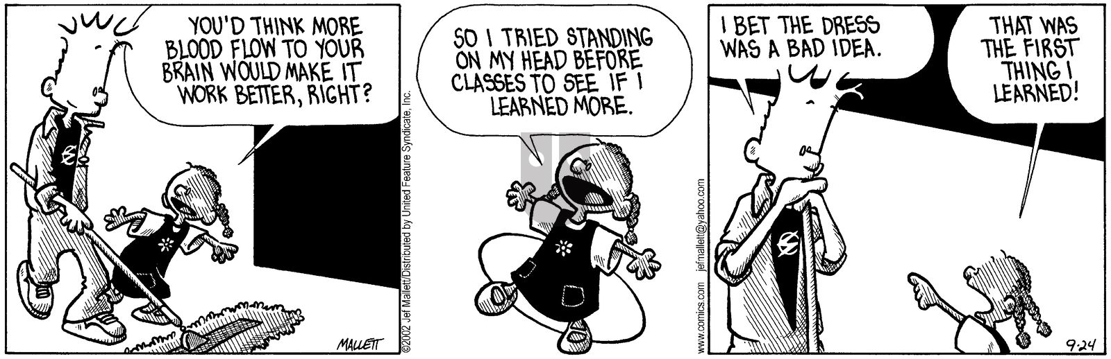Frazz - Tuesday September 24, 2002 Comic Strip