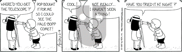 The Born Loser on Tuesday February 18, 1997 Comic Strip