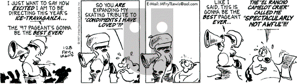 Over the Hedge on Tuesday January 28, 1997 Comic Strip