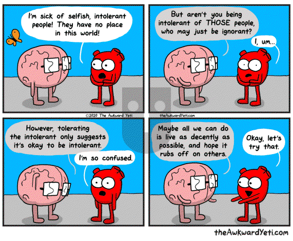 The Awkward Yeti on Tuesday September 1, 2020 Comic Strip