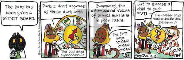 Breaking Cat News on Friday October 13, 2017 Comic Strip