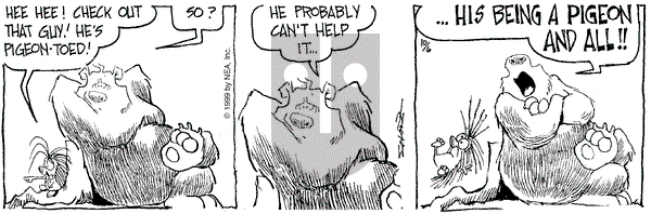 The Grizzwells on Wednesday October 6, 1999 Comic Strip