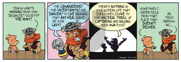 Ink Pen on Saturday October 11, 2008 Comic Strip