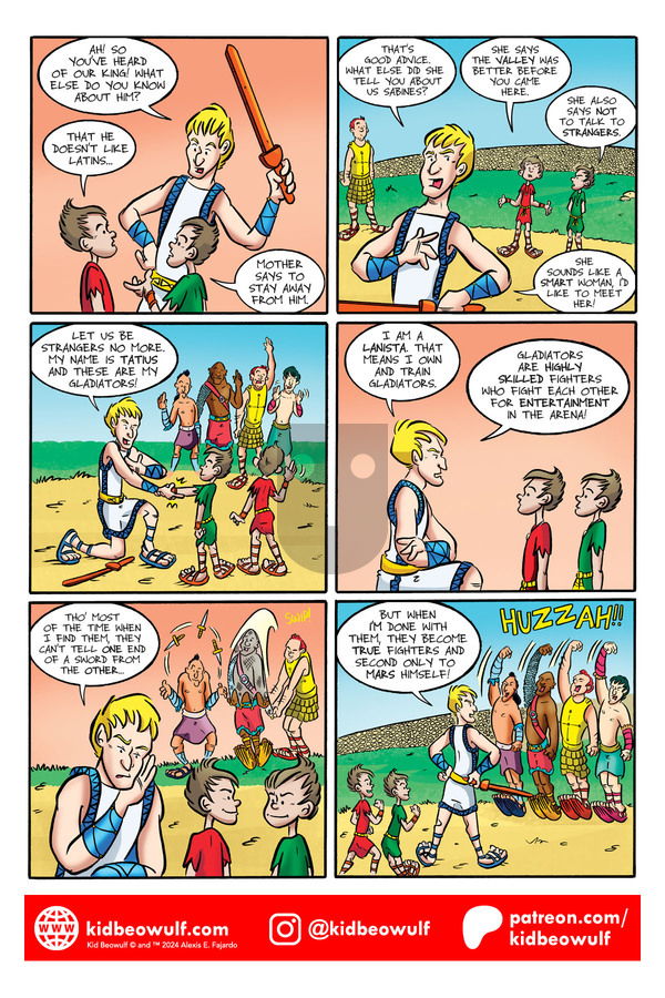 Kid Beowulf on Thursday June 27, 2024 Comic Strip