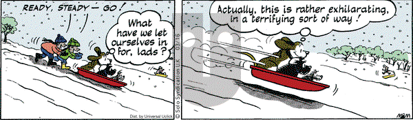 Fred Basset on Monday March 16, 2015 Comic Strip