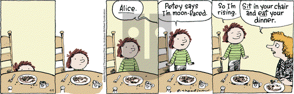 Cul de Sac on Saturday April 6, 2019 Comic Strip