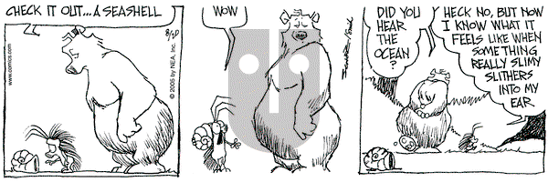 The Grizzwells on Saturday August 20, 2005 Comic Strip