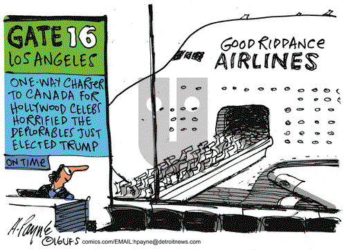 Henry Payne on Monday November 14, 2016 Comic Strip