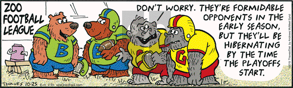 Frank and Ernest on Friday October 25, 2019 Comic Strip