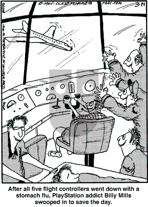 Close to Home on Friday March 14, 2008 Comic Strip