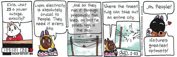 Breaking Cat News on Tuesday February 23, 2021 Comic Strip