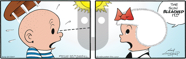 Nancy on Friday August 25, 2017 Comic Strip