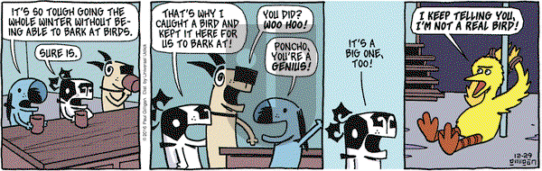 Pooch Cafe on Thursday December 29, 2016 Comic Strip