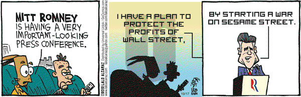 La Cucaracha on Wednesday October 17, 2012 Comic Strip