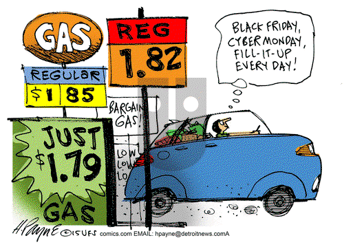Henry Payne on Thursday December 3, 2015 Comic Strip