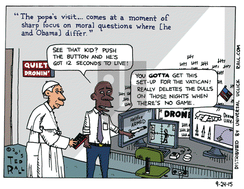 Ted Rall on Thursday September 24, 2015 Comic Strip