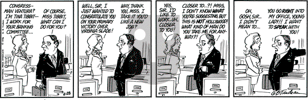Doonesbury on Monday June 28, 1976 Comic Strip