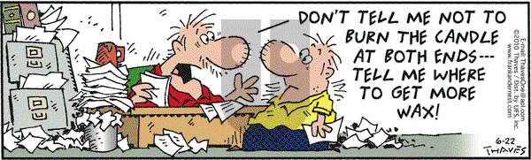 Frank and Ernest on Tuesday June 22, 2010 Comic Strip
