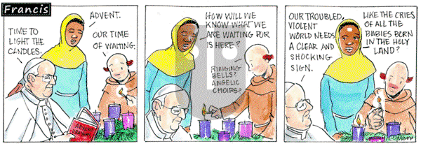 Francis - Monday December 11, 2023 Comic Strip