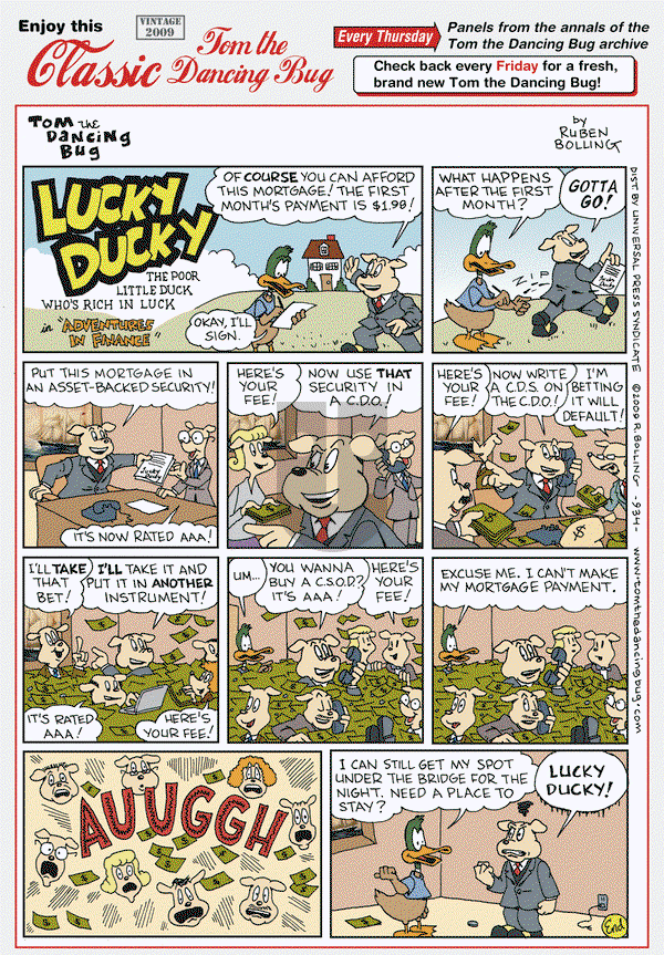 Tom the Dancing Bug on Thursday May 22, 2014 Comic Strip