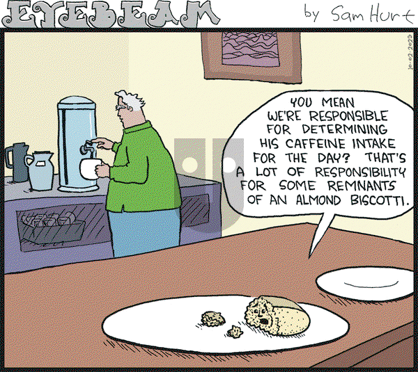 Eyebeam on Monday October 2, 2023 Comic Strip