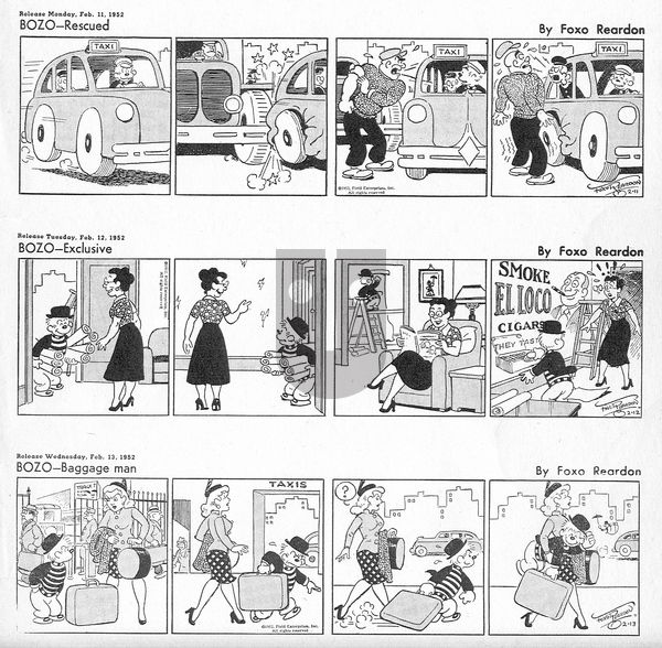 Bozo on Tuesday January 28, 2025 Comic Strip