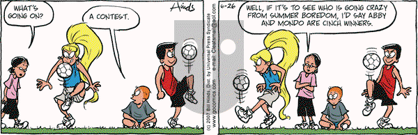 Cleats on Wednesday June 4, 2025 Comic Strip