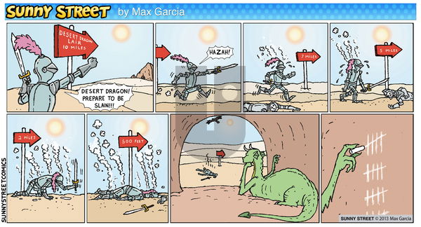 Sunny Street on Friday July 22, 2016 Comic Strip