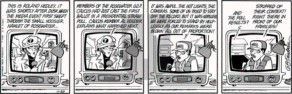 Doonesbury on Tuesday November 20, 1979 Comic Strip