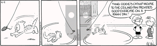 Drabble on Saturday September 9, 2000 Comic Strip