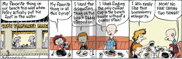 Cul de Sac on Friday August 31, 2018 Comic Strip