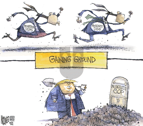 Matt Davies on Thursday August 1, 2019 Comic Strip
