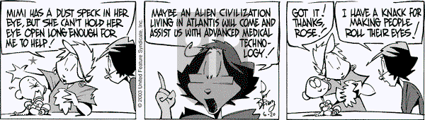 Rose is Rose on Friday June 20, 2003 Comic Strip