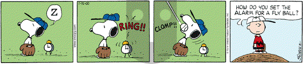 Peanuts on Monday July 31, 2000 Comic Strip