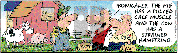 Frank and Ernest on Monday January 17, 2011 Comic Strip