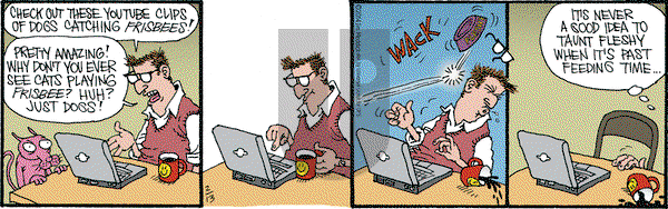 Monty on Thursday February 13, 2014 Comic Strip